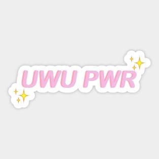 UWU PWR Sticker